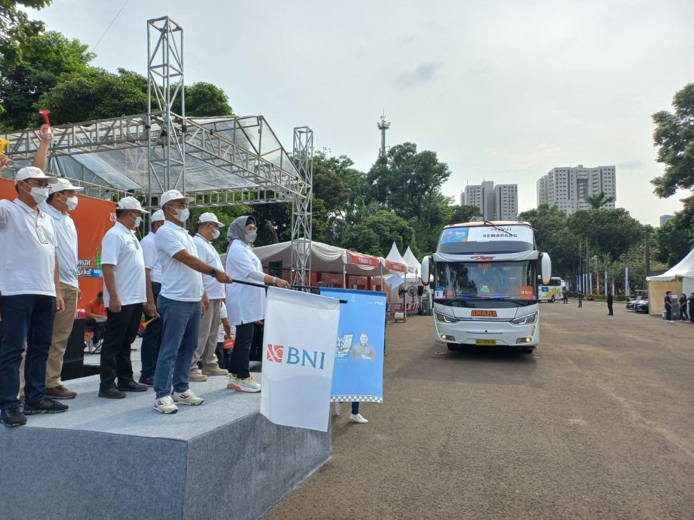 Dekati Lebaran, Harga Tiket Bus di Tangerang Naik 3 Kali Lipat