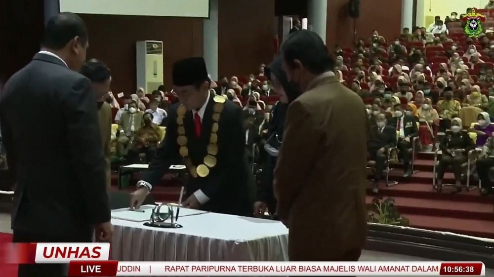Prof Jamaluddin Jompa Dilantik Jadi Rektor Universitas Hasanuddin