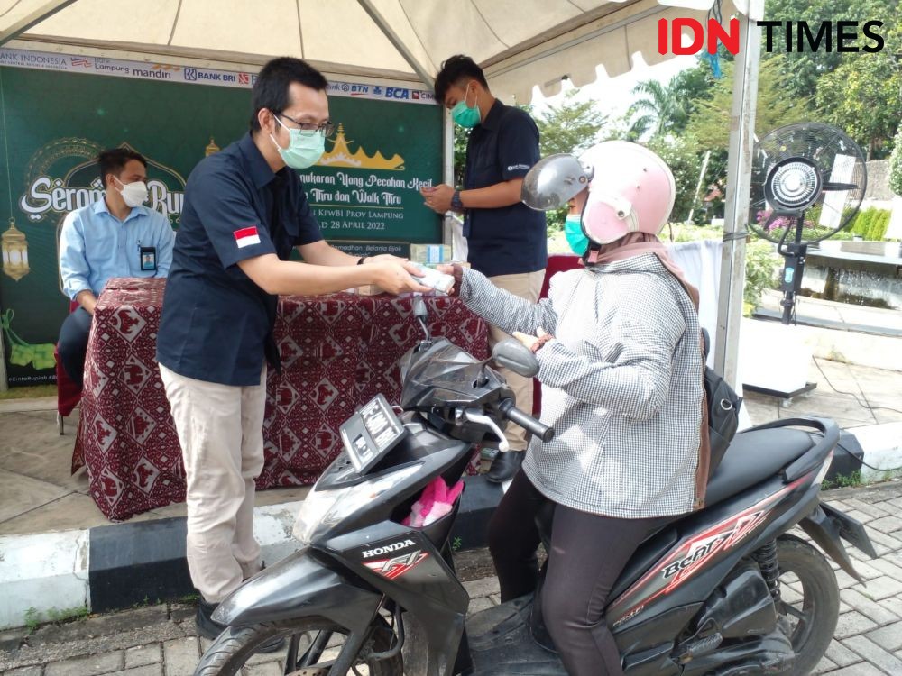 Melongok Layanan Penukaran Uang Baru di BI Lampung, Bisa Drive Thru!
