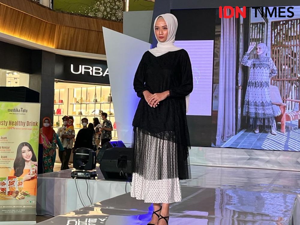 6 Inspirasi Busana Muslim Warna Pastel untuk Lebaran, Buat Silaturahmi