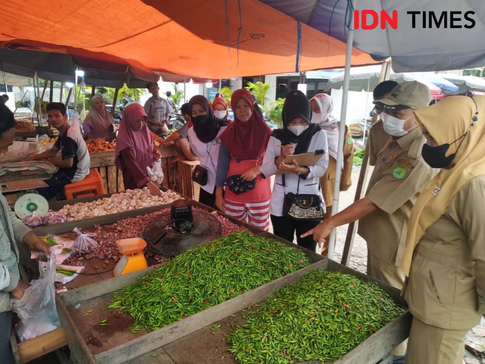 Pedagang di Muba Ketahuan Jual Mi Basah Mengandung Formalin