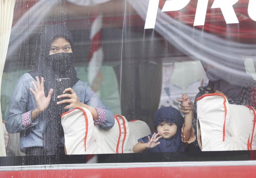 100 Bus Antarkan 3.650 Warga Jatim Mudik dari Surabaya ke 15 Kabupaten