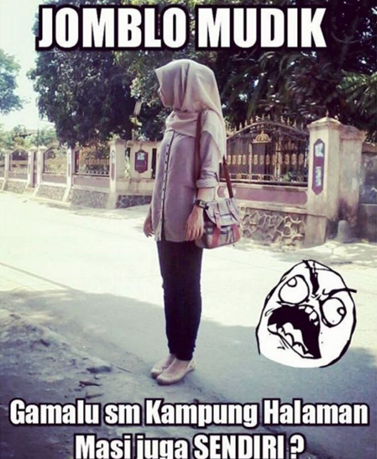 10 Meme Kocak Jomblo Mudik Tanpa Ayang Ini Bikin Full Ngakak