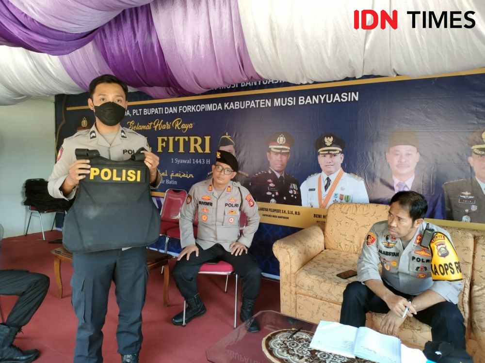 Pemudik yang Belum Vaksin Diminta Mampir ke Pospam Polres Muba