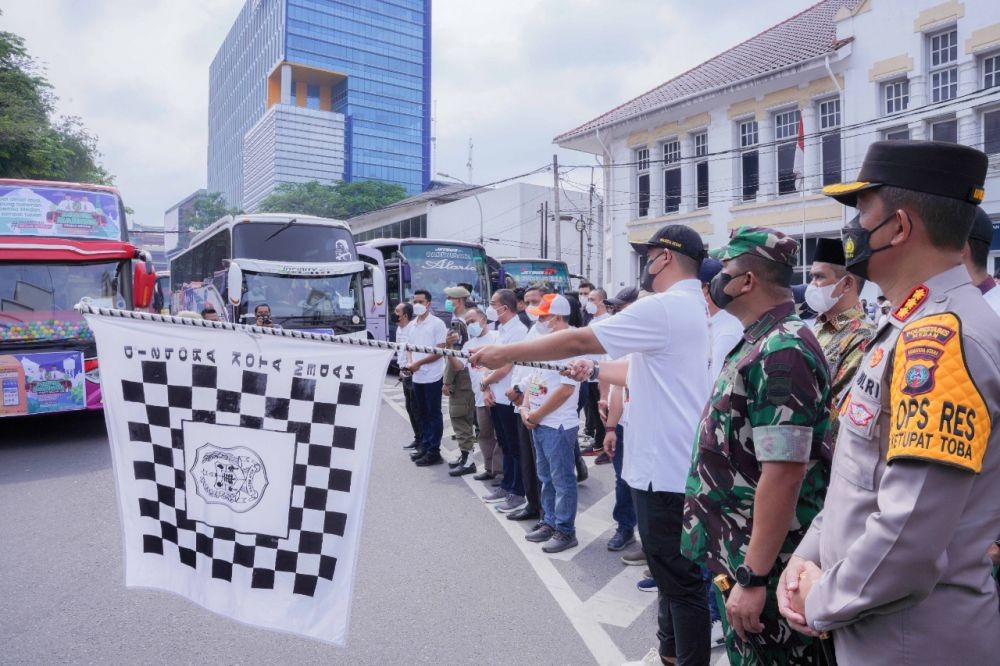 Bank Sumut Sediakan 15 Bus untuk Program Mudik Gratis Pemko Medan