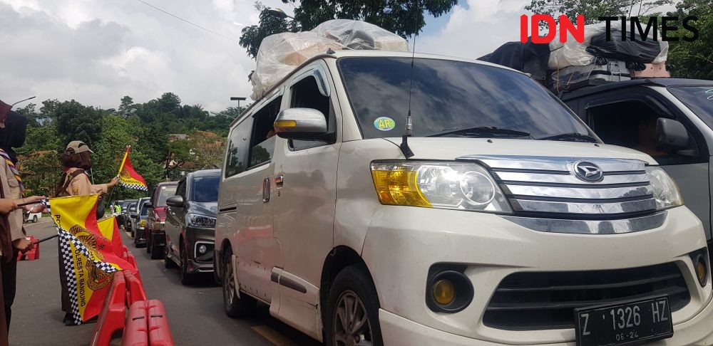 H-2 Lebaran, Polisi Alihkan Arus Mudik di Jalur Nagreg