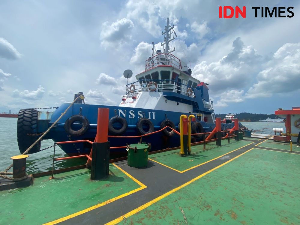 TNI AL Tangkap Kapal Pengangkut 4.100 CPO di Perairan Kaltim
