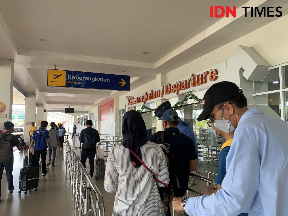 Pelaku Perjalanan Bandara Radin Inten II Lampung Wajib Vaksin Booster
