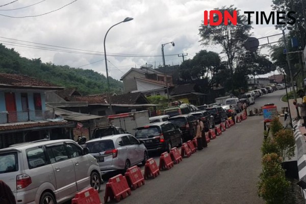 112.000 Kendaraan Telah Lintasi Jalur Mudik Nagreg Hingga H-2 Lebaran