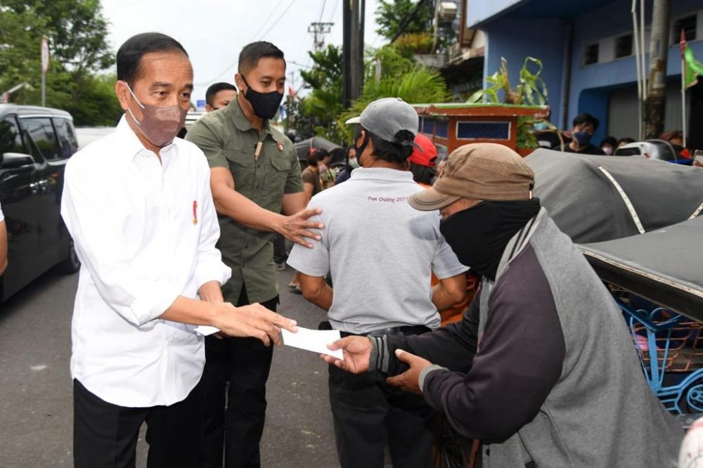 Berlebaran di Jogja Jokowi Mengaku Senang Berkumpul di Kampung Halaman