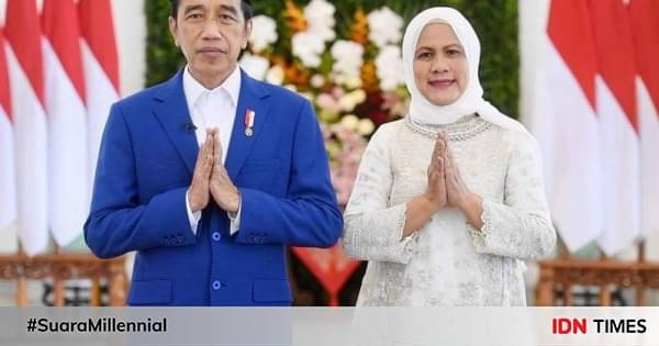 Jokowi Mengaku Senang Berlebaran Di Kampung Halaman