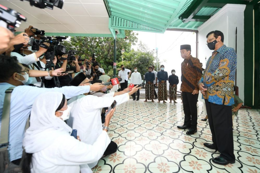 Presiden Jokowi Klaim Arus Mudik Tahun Ini Berjalan Lancar