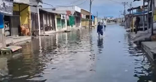 Setiap Tahunnya Warga Belawan Berlebaran Dihantui Banjir Rob