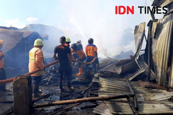 Polisi Ungkap Penyebab Kebakaran Pasar Mebel di Solo