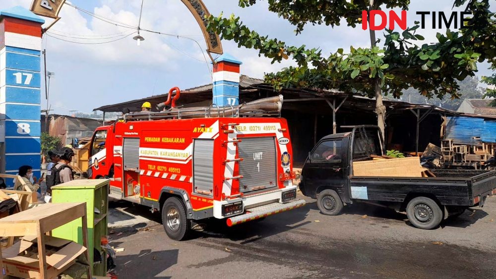 Polisi Ungkap Penyebab Kebakaran Pasar Mebel di Solo