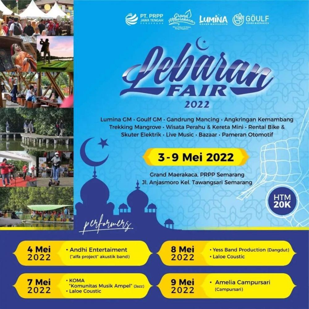 6 Agenda Acara Lebaran 2022 di Semarang, Bisa untuk Liburan Keluarga