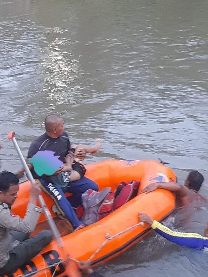 3 Bocah Hanyut saat Mandi di Sungai Bingei, 1 Tewas dan 1 Masih Hilang