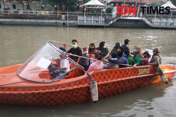 Wisata Kalimas Surabaya Diserbu Wisatawan