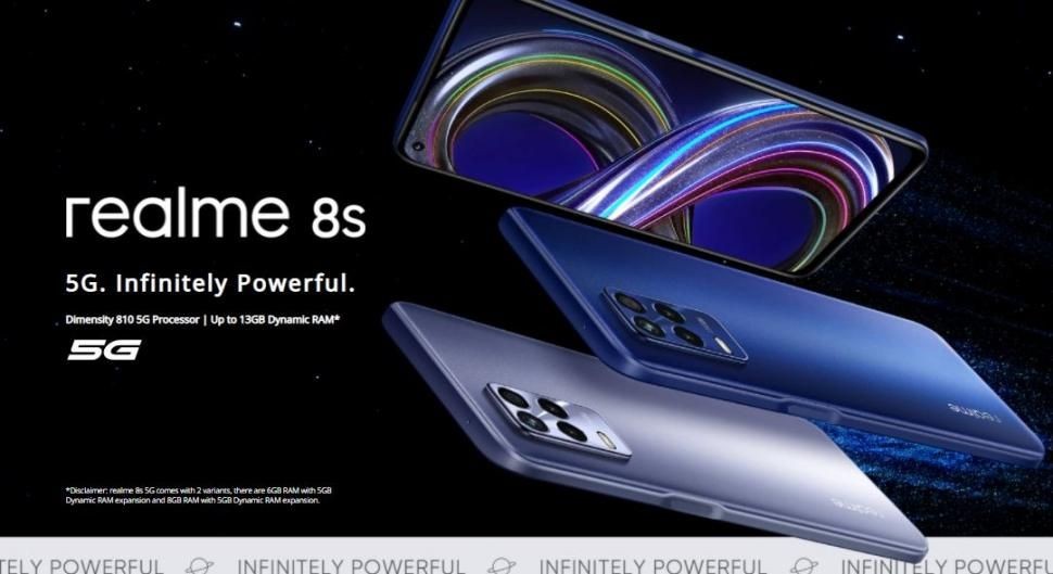 Spesifikasi Dan Harga Realme 8s 5G