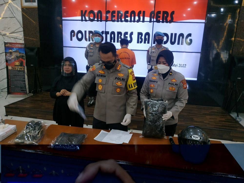Anggota Geng Motor Pelaku Penusukan di Kafe Bandung Diringkus Polisi