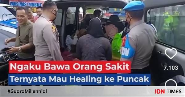 Ambulans Terobos One Way Di Bogor, Ternyata Angkut Wisatawan