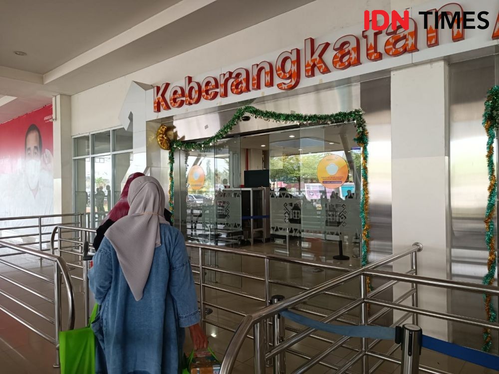 Sejak H+3 Arus Balik 2022 Bandara Radin Inten Lampung Mulai Meningkat