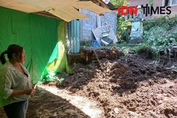 Bangunan Spa di Klungkung Tertimbun Longsor, Pemilik: Hancur Begini