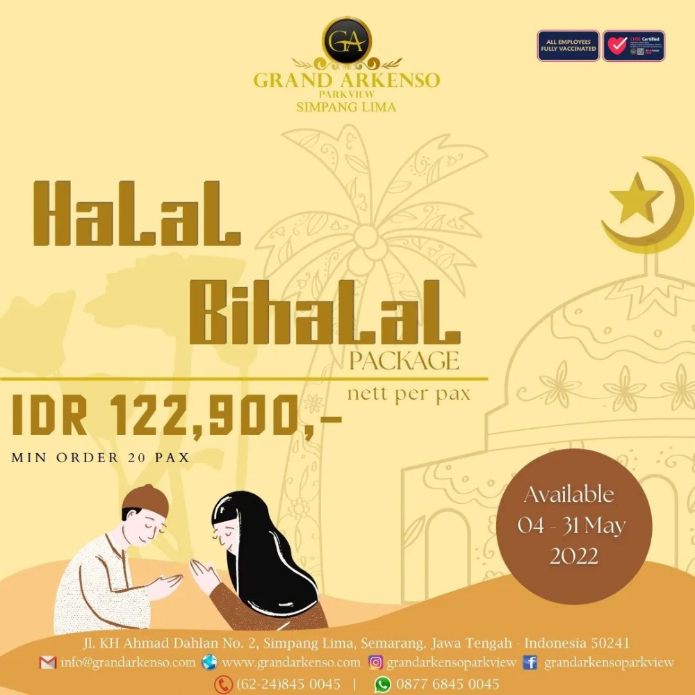 12 Promo Paket Halal Bihalal di Hotel Semarang, Mulai Rp75 Ribu Aja 