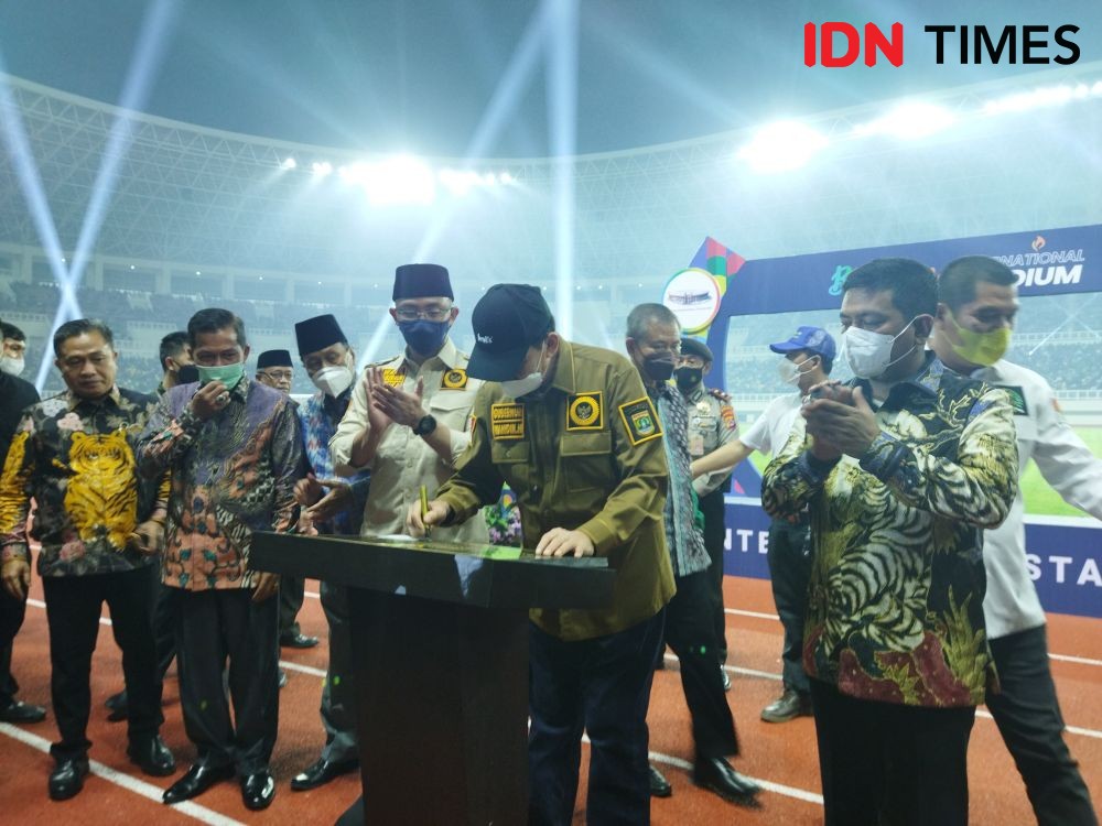 Baru Diresmikan WH, Nama Stadion Baru di Banten Akan Ditinjau Ulang