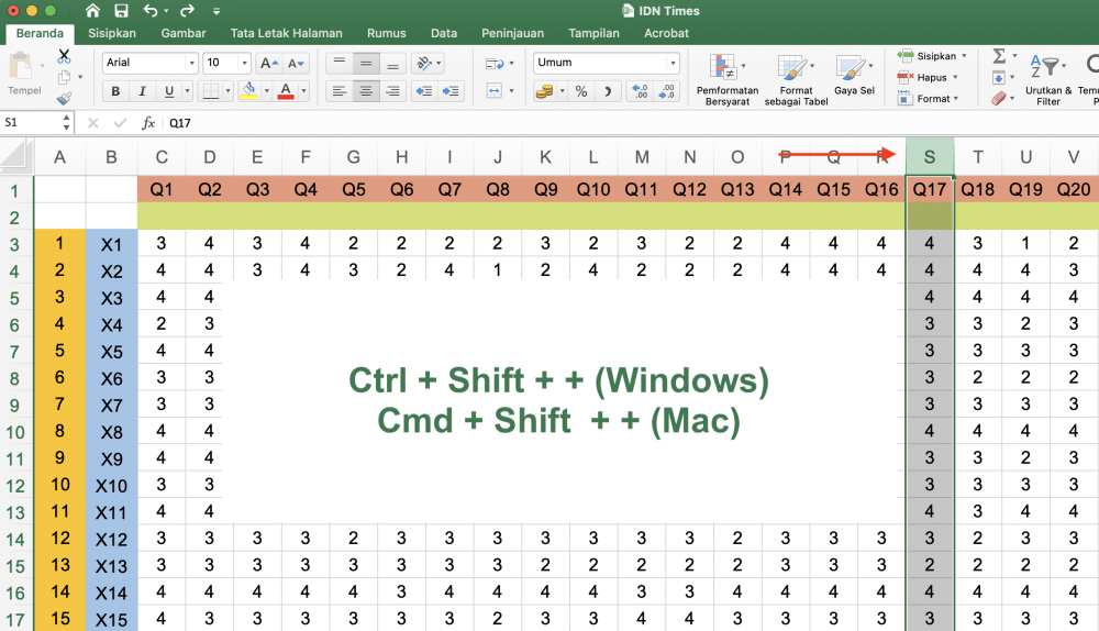 5 Cara Menambah Kolom Di Excel Ke Bawah Secara Otomatis