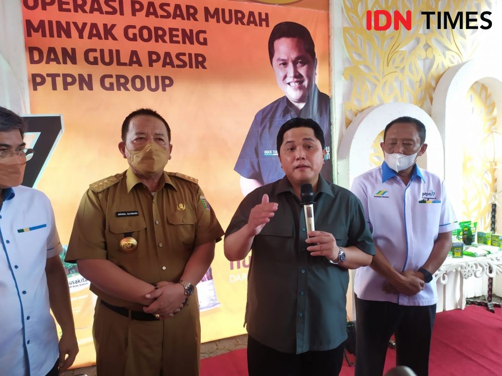 Target Politik 2024 di Lampung, Erick Thohir: Sekarang Baru 2022