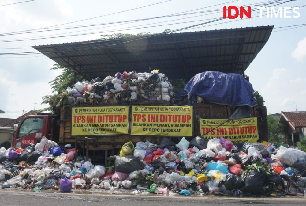 Buntut Pemblokiran Jalan TPA Piyungan, 1.600 Ton Sampah Terbengkalai  