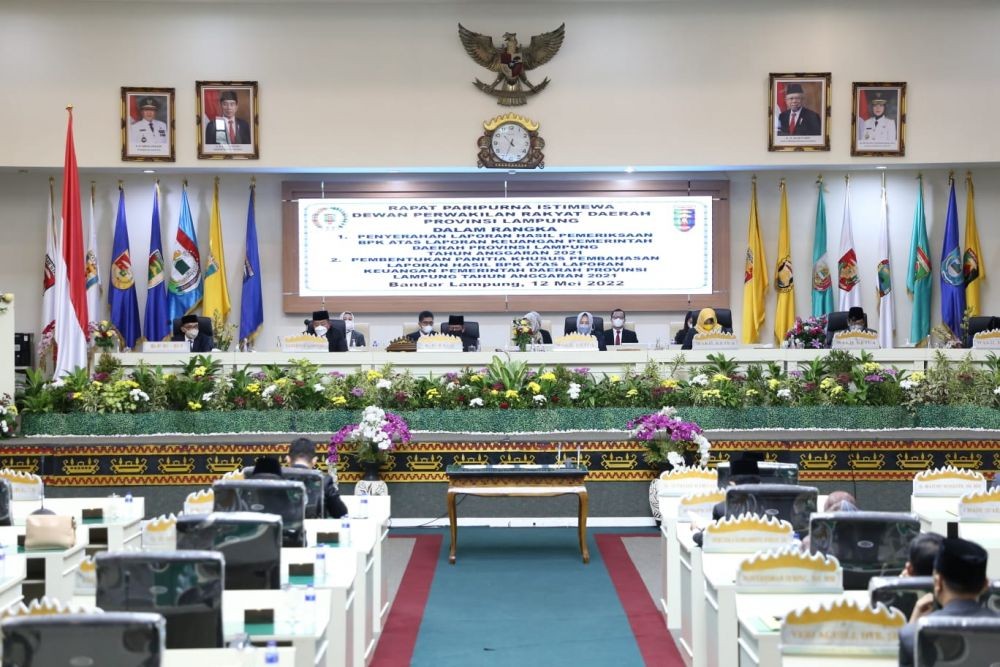 BPK RI Soroti Temuan Laporan Keuangan Pemprov Lampung 2021 