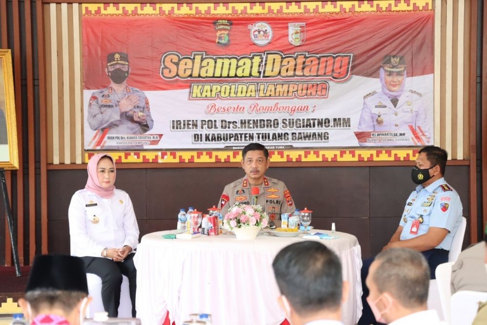 Kapolda Lampung: Anggota Polri tak Baik, Laporkan ke Pimpinan