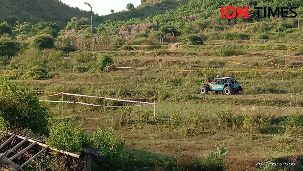 60 Pembalap Adu Nyali di Kejurnas Offroad Sirkuit Mandalika 