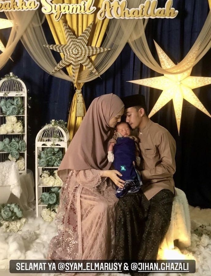 Momen Tasyakuran Aqiqah Baby B, Anak Pertama Ustaz Syam