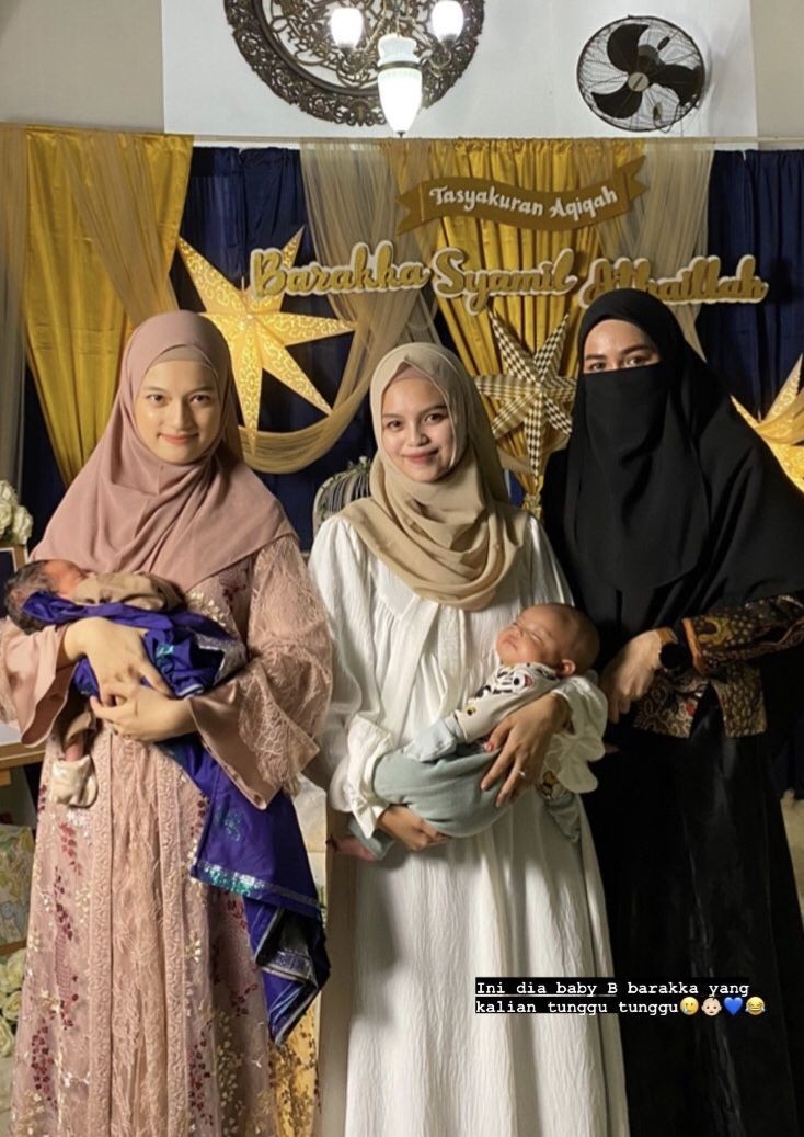 Momen Tasyakuran Aqiqah Baby B, Anak Pertama Ustaz Syam