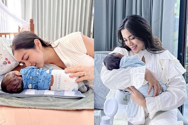 10 Momen Penyambutan Jessica Iskandar Pulang ke Rumah Usai Melahirkan