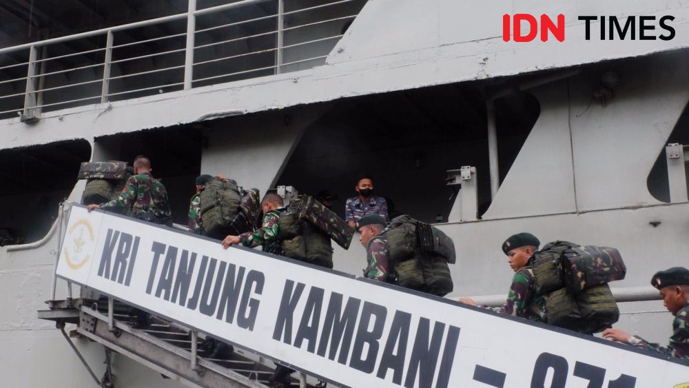 Gantikan Marinir, 450 Prajurit 600/Modang Dikirim ke Papua