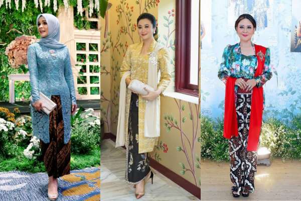 9 Kebaya Untuk Kondangan Ala Istri Pejabat, Bikin Terpikat