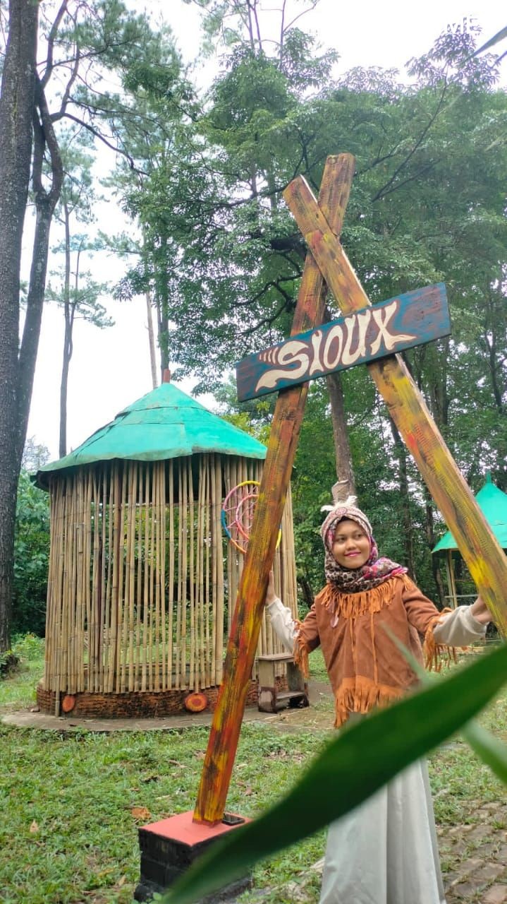 Nikmati Suasana Khas Suku Indian di TWA Punti Kayu Palembang