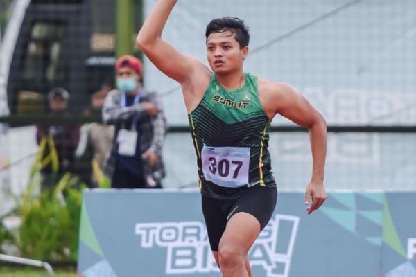 Bangga, Atlet Lempar Lembing Asal Binjai Raih Medali Perak SEA Games