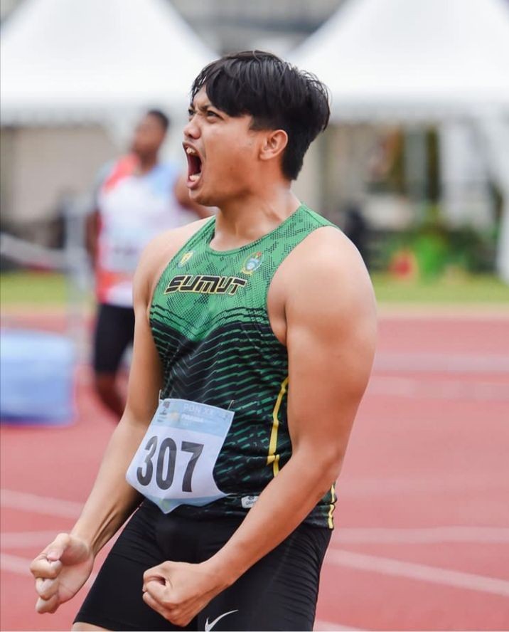 Bangga, Atlet Lempar Lembing Asal Binjai Raih Medali Perak SEA Games