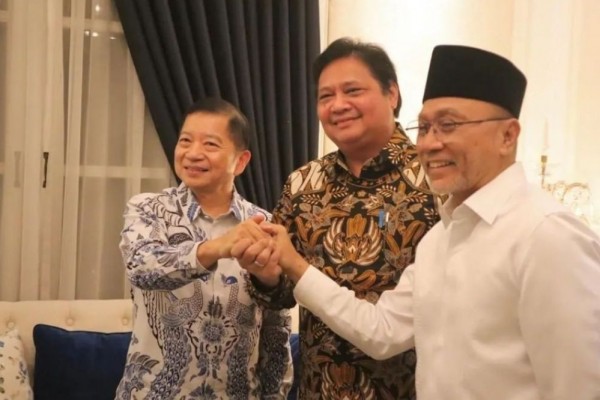 Golkar, PPP dan PAN Bentuk Koalisi Atas Arahan Jokowi? Ini Kata Istana