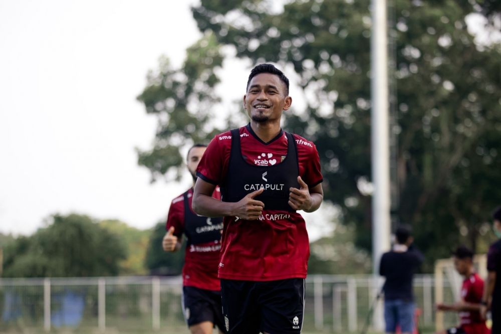 3 Pemain Muda Bali United Terlihat Trial Latihan Bareng