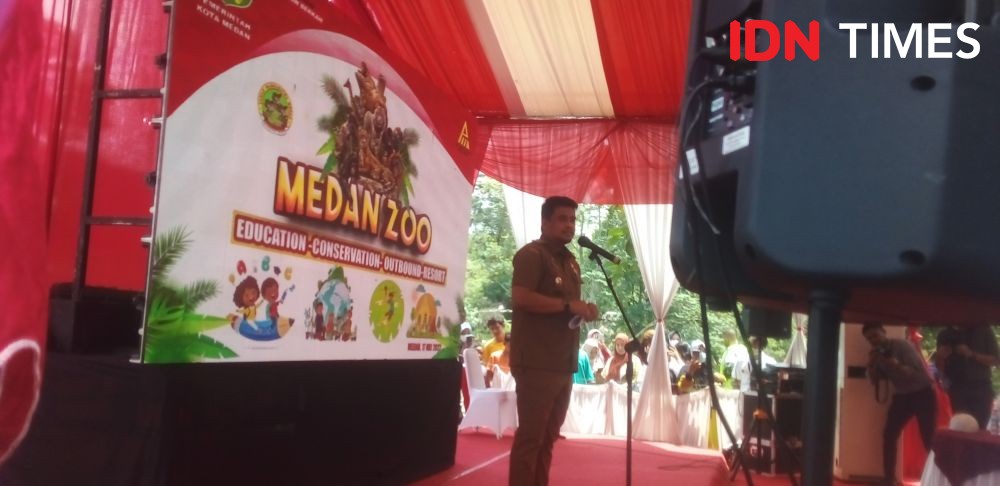 Raffi Ahmad Datang, Medan Zoo Diserbu Pengunjung