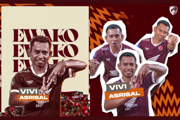 Tambah Tenaga Sektor Depan, PSM Makassar Gaet Vivi Asrizal