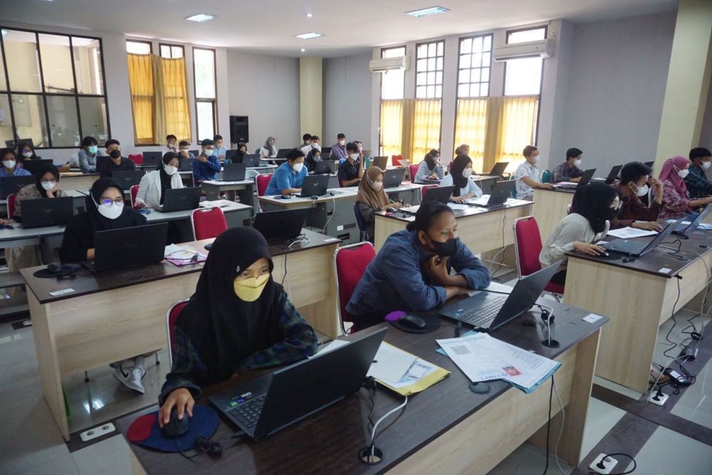 Sempat Mati Listrik, Begini Kondisi UTBK 2022 di Unila