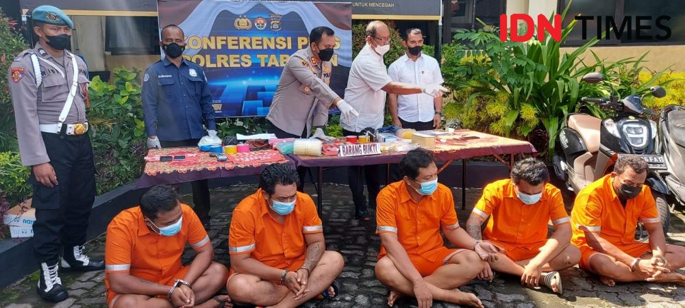 Anggota TNI yang Bertugas di Bali Transaksi Sabu