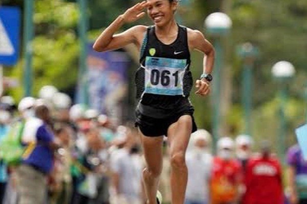 Tangis Haru Odekta Naibaho Usai Sukses Raih Emas di SEA Games 2021